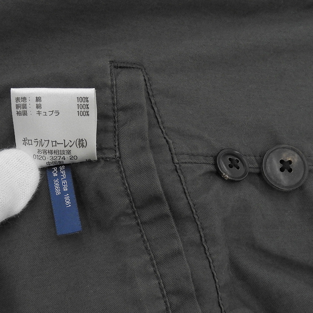 POLObyRalphLauren ポロラルフローレン 3PKT コーデュロイ ジャケット メンズ ブラック38R ジャケット