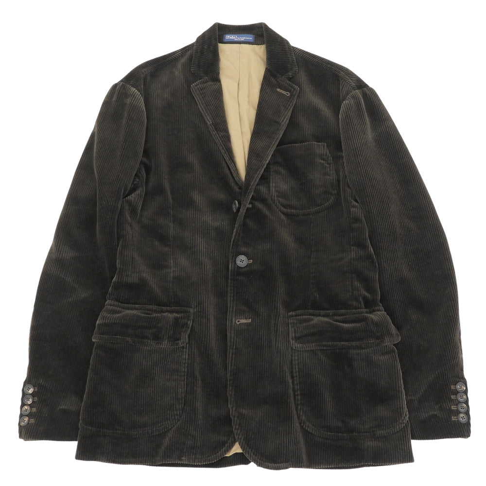 POLObyRalphLauren ポロラルフローレン 3PKT コーデュロイ ジャケット メンズ ブラウン 38R ジャケット