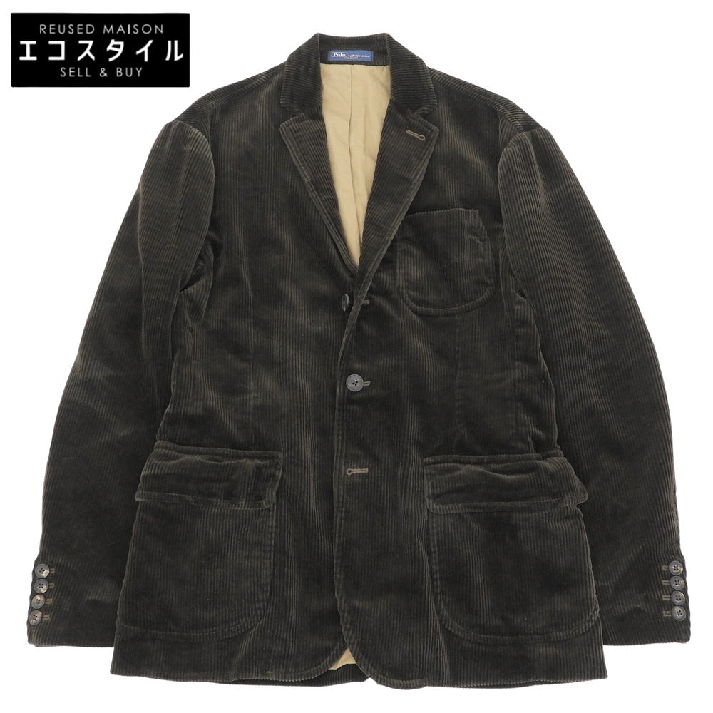 POLObyRalphLauren ポロラルフローレン 3PKT コーデュロイ ジャケット メンズ ブラウン 38R ジャケット
