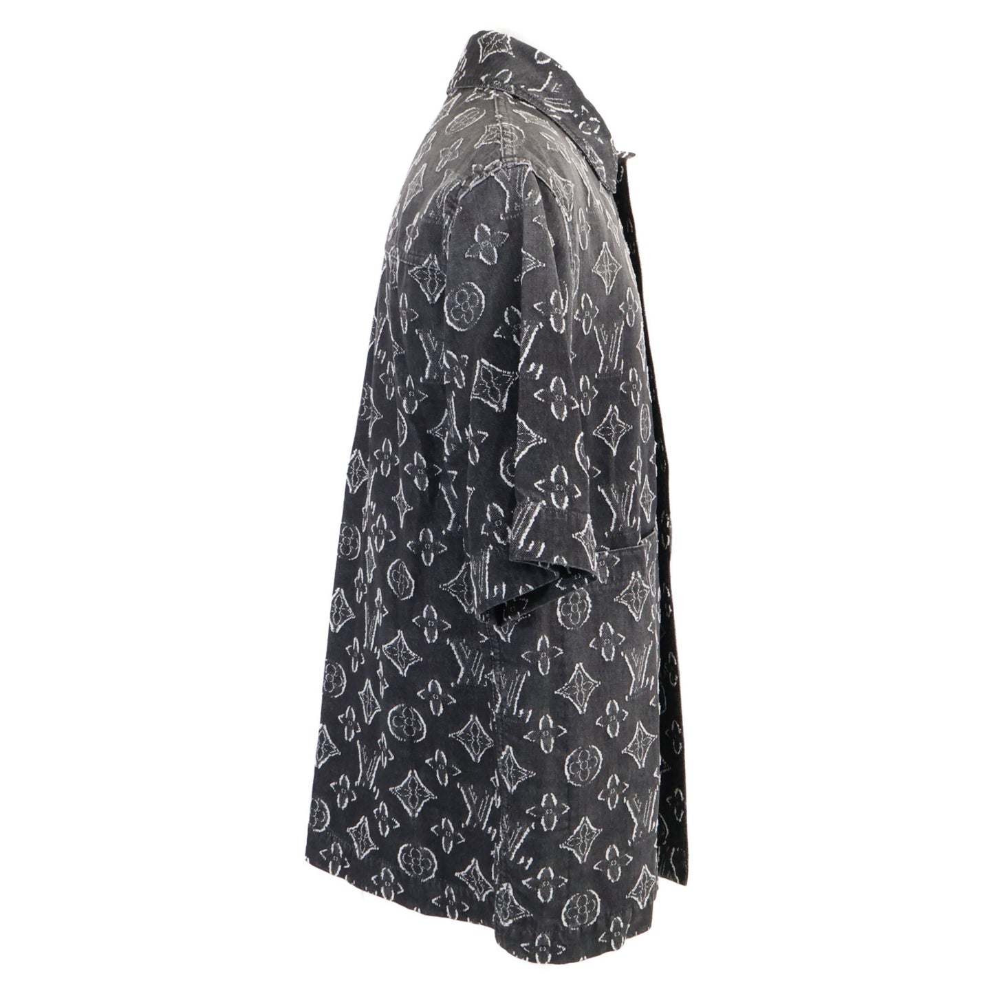 LOUIS VUITTON ルイヴィトン 【新品/国内正規/23年製】RM232 ARS HPS73W モノグラム ショートスリーブ シャンブレーシャツ トップス