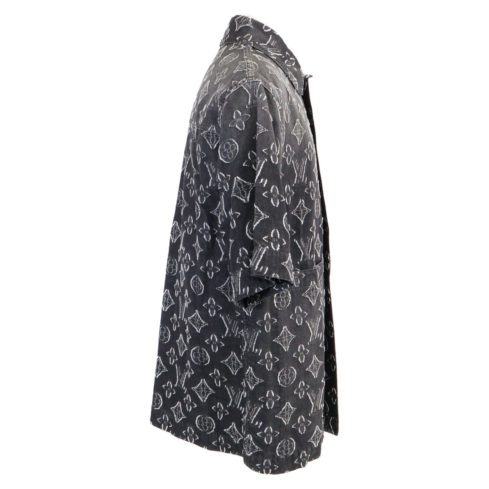 LOUIS VUITTON ルイヴィトン 【新品/国内正規/23年製】RM232 ARS HPS73W モノグラム ショートスリーブ シャンブレーシャツ トップス