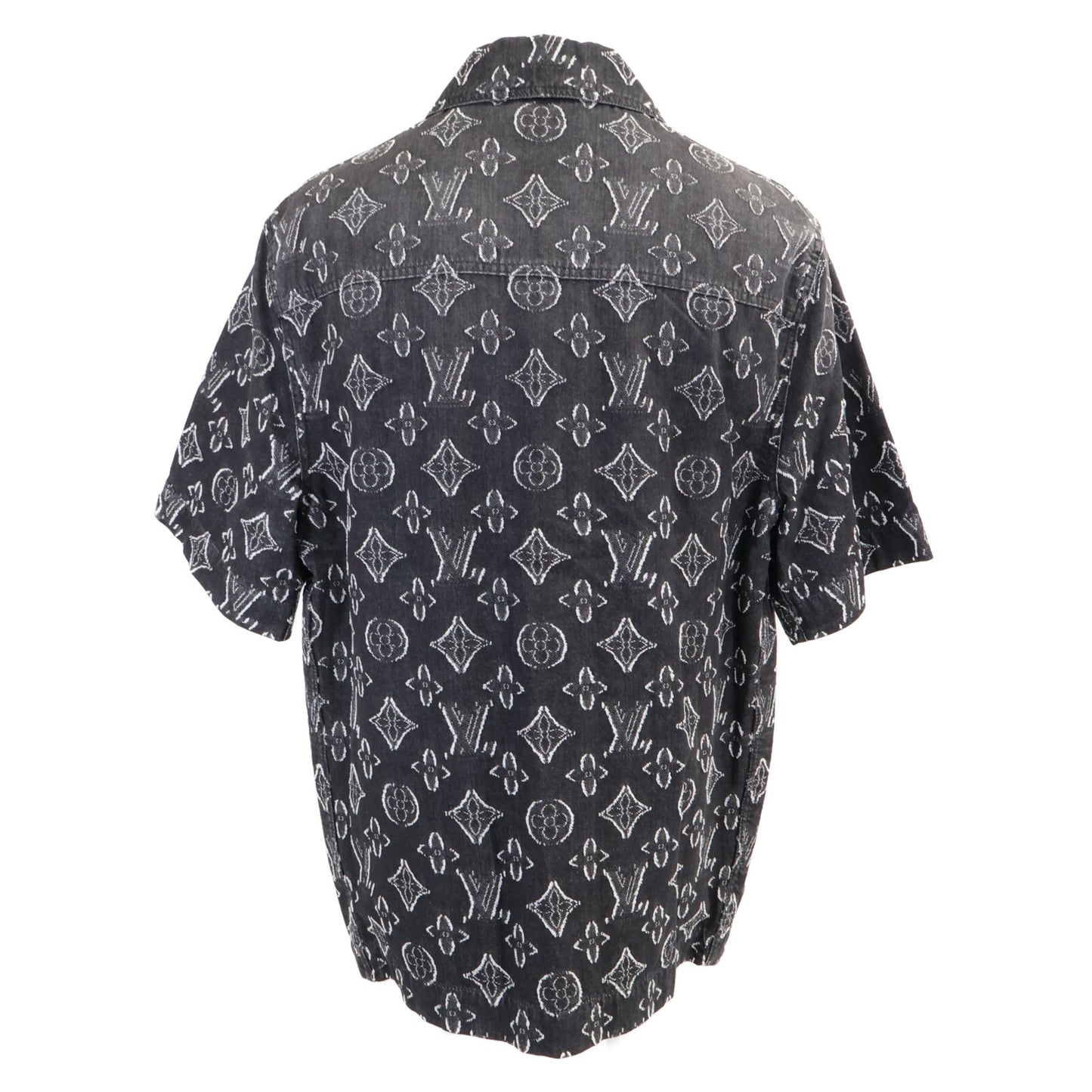 LOUIS VUITTON ルイヴィトン 【新品/国内正規/23年製】RM232 ARS HPS73W モノグラム ショートスリーブ シャンブレーシャツ トップス