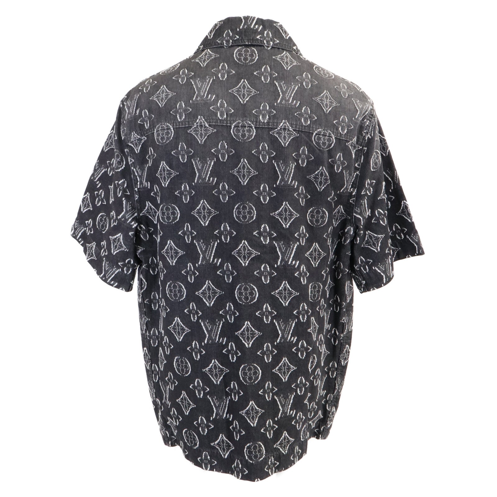 LOUIS VUITTON ルイヴィトン 【新品/国内正規/23年製】RM232 ARS HPS73W モノグラム ショートスリーブ シャンブレーシャツ トップス