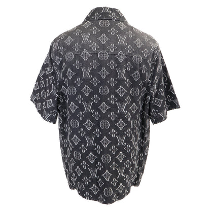 LOUIS VUITTON ルイヴィトン 【新品/国内正規/23年製】RM232 ARS HPS73W モノグラム ショートスリーブ シャンブレーシャツ トップス