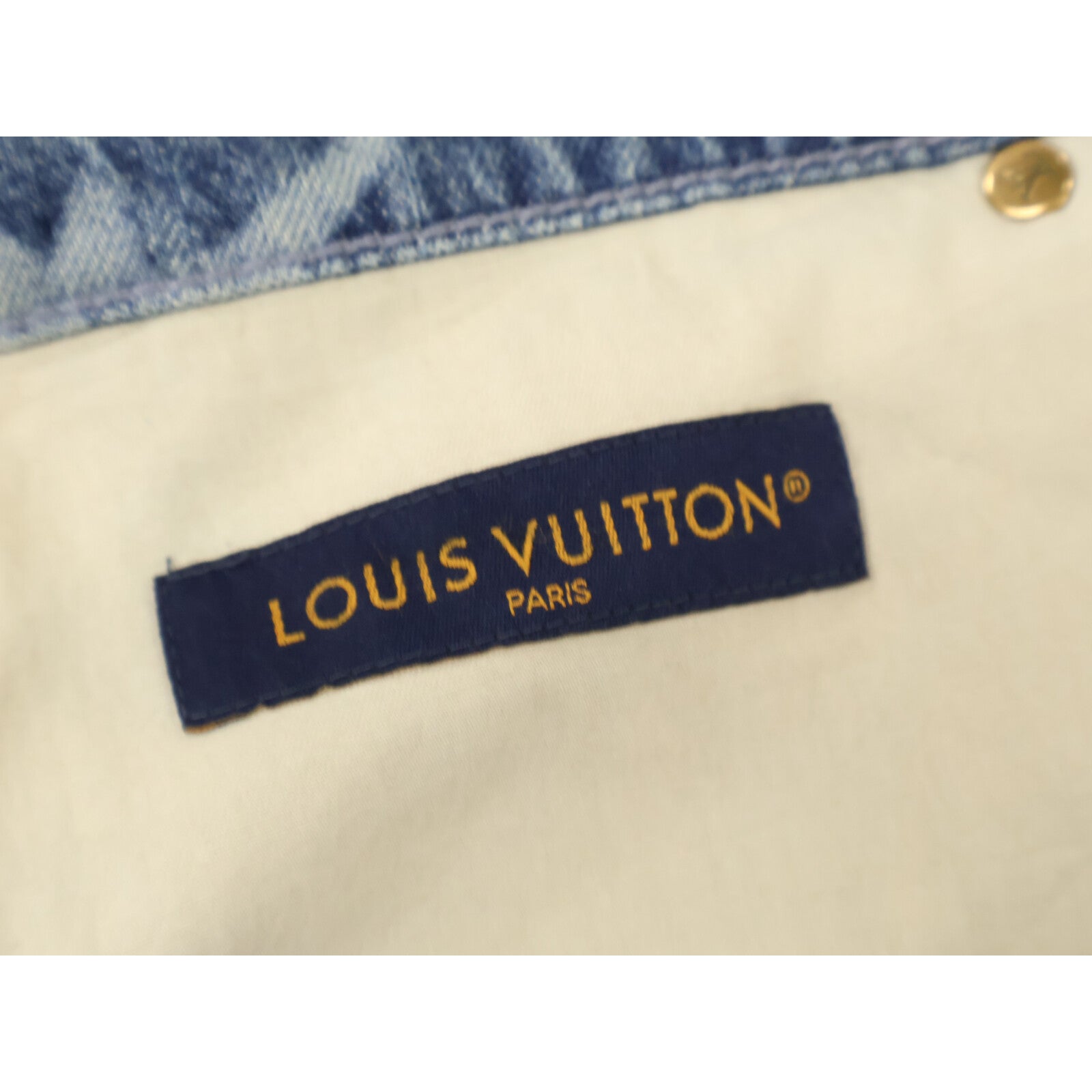 LOUIS VUITTON ルイヴィトン 【新品/国内正規/24年製】RM242MM KOE HRD24W モノグラムウォッシュドデニムハーフパンツ ボトムス