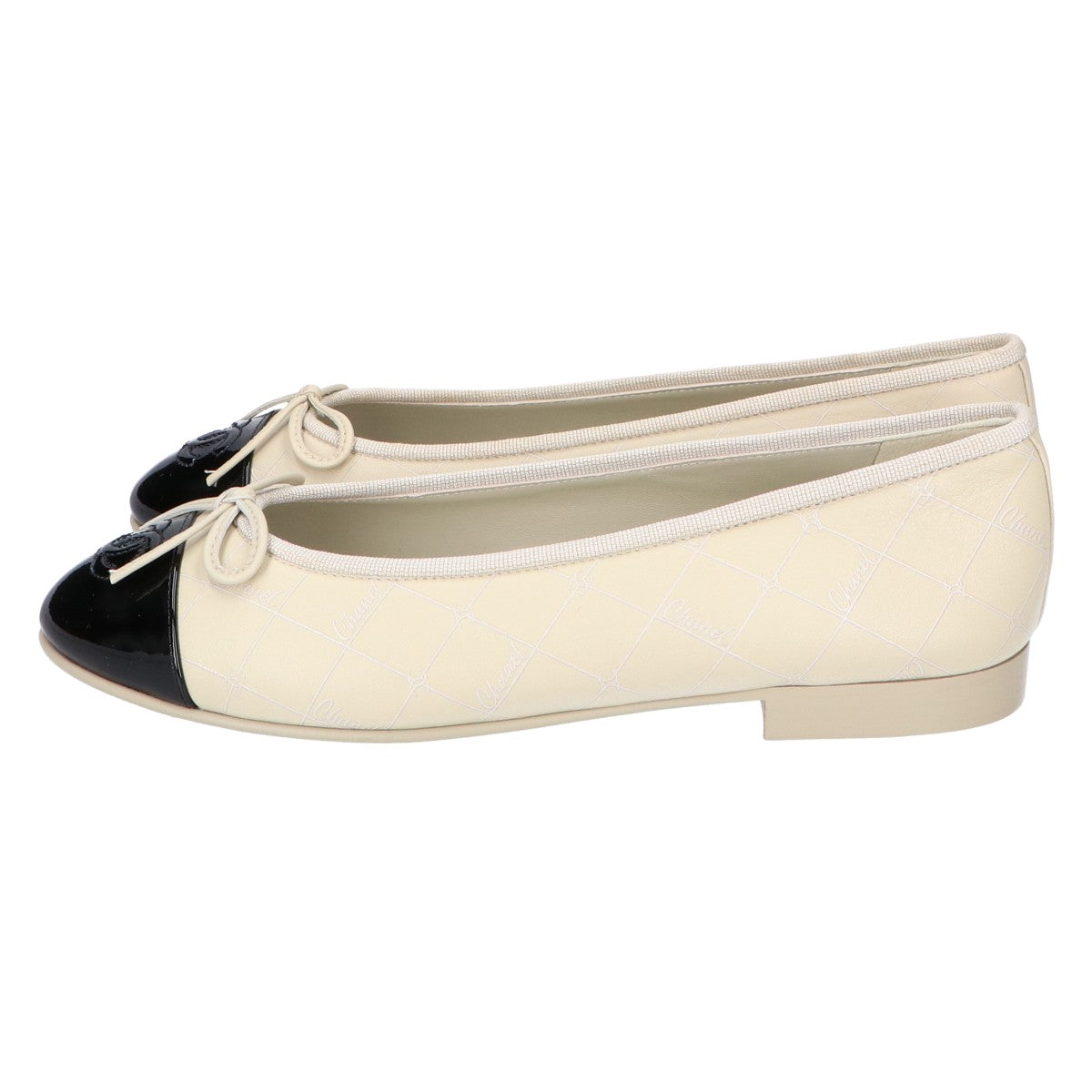 CHANEL Chanel Like new G02819 24AW ballerina ballet flats