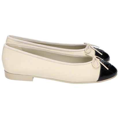 CHANEL Chanel Like new G02819 24AW ballerina ballet flats