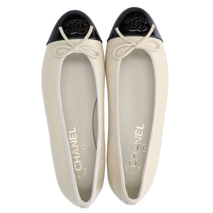 CHANEL Chanel Like new G02819 24AW ballerina ballet flats