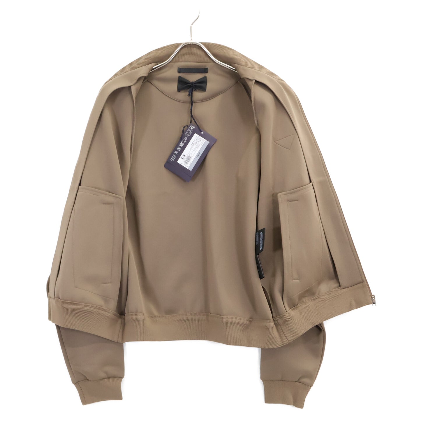 PRADA プラダ 【新品同様/国内正規/25年製】UJL40C テクニカル フリース ブルゾン ジャケット