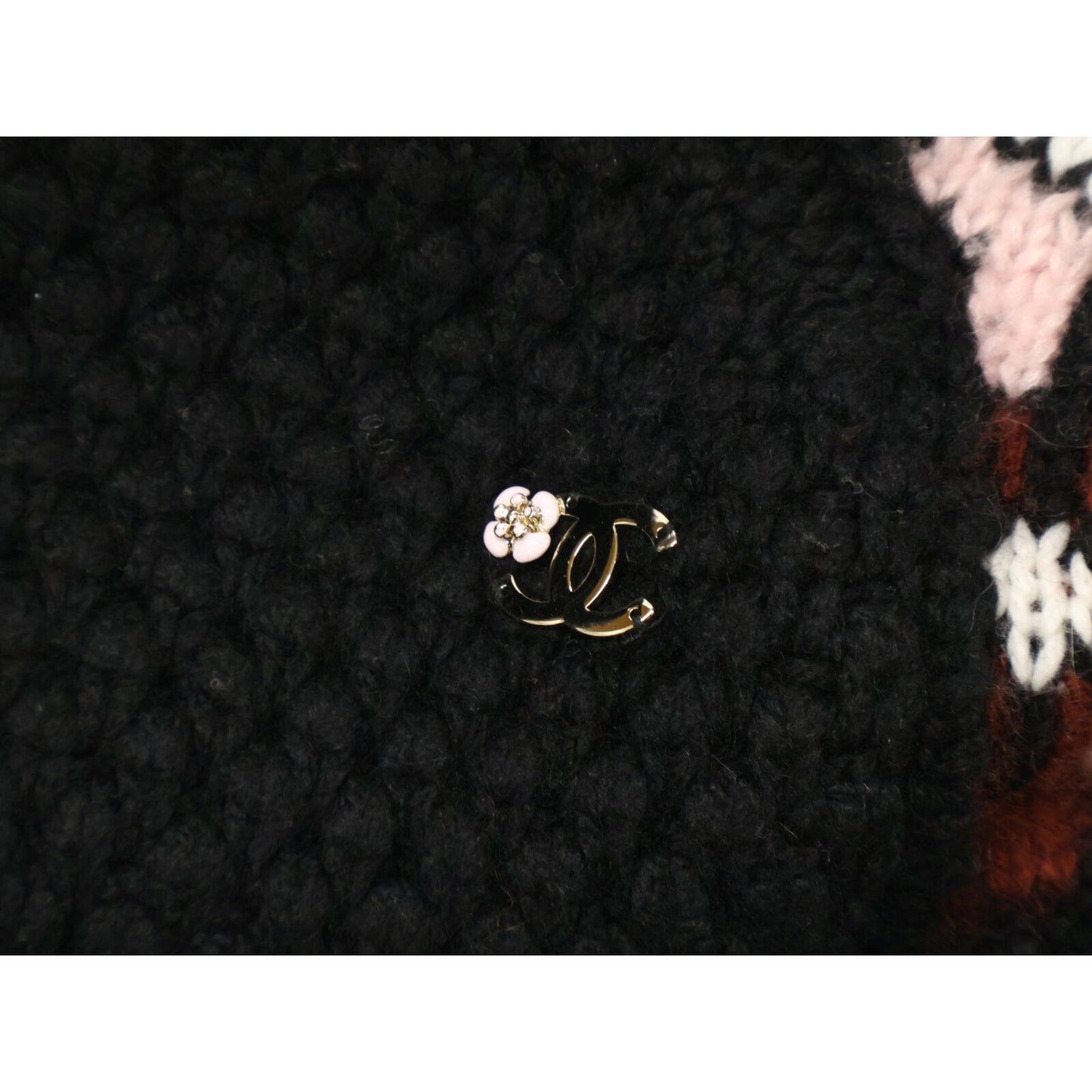 CHANEL シャネル 【美品/国内正規/24AW】P77879K11261 ココマーク カシミヤｘシルク ベルト付 ニット ガウンジャケット ジャケット