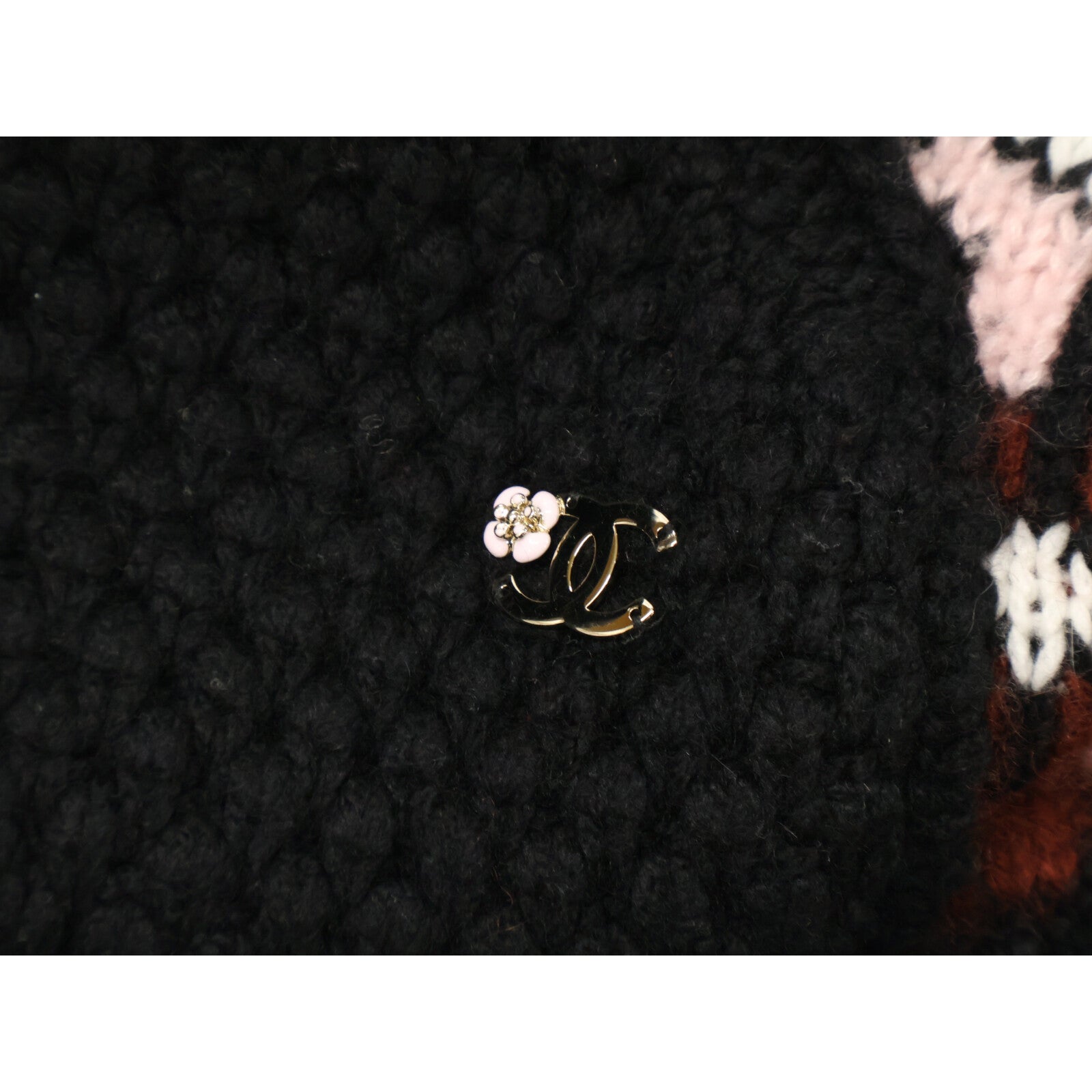 CHANEL シャネル 【美品/国内正規/24AW】P77879K11261 ココマーク カシミヤｘシルク ベルト付 ニット ガウンジャケット ジャケット