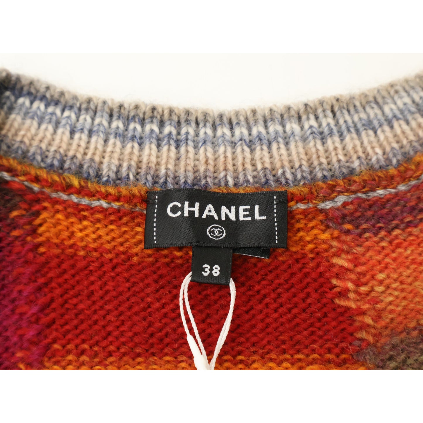 CHANEL シャネル 【新品/国内正規/24AW】P77597K11215 LOOK48 ニット ノースリーブ ワンピース
