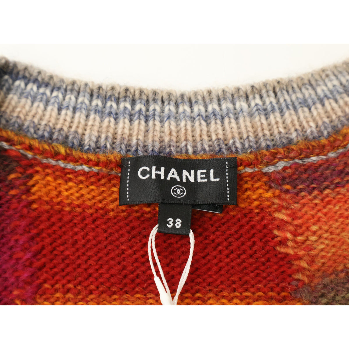 CHANEL [New/Official domestic/24AW] P77597K11215 LOOK48 knit sleeveless dress