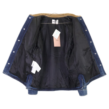 MIUMIU ミュウミュウ 【新品同様/国内正規/24年製】GWB234 Denim Down Jacket デニム ダウンジャケット ジャケット