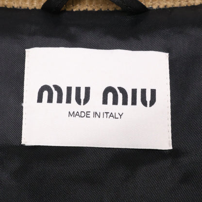 MIUMIU ミュウミュウ 【新品同様/国内正規/24年製】GWB234 Denim Down Jacket デニム ダウンジャケット ジャケット