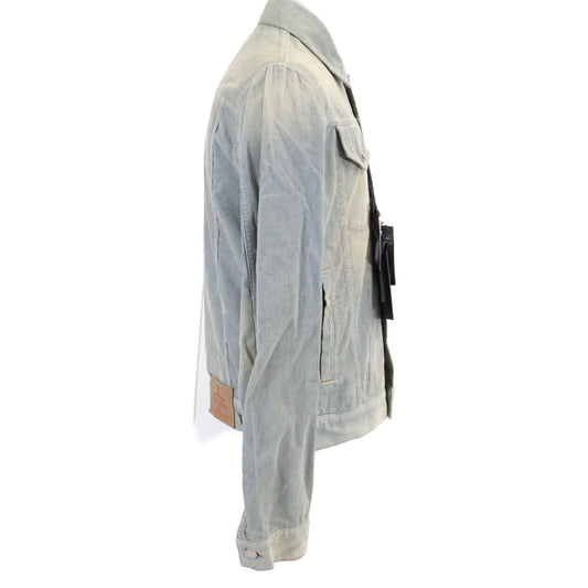 PRADA プラダ 【新品同様/国内正規】GEB227 コーデュロイ ブルゾン/ ジャケット