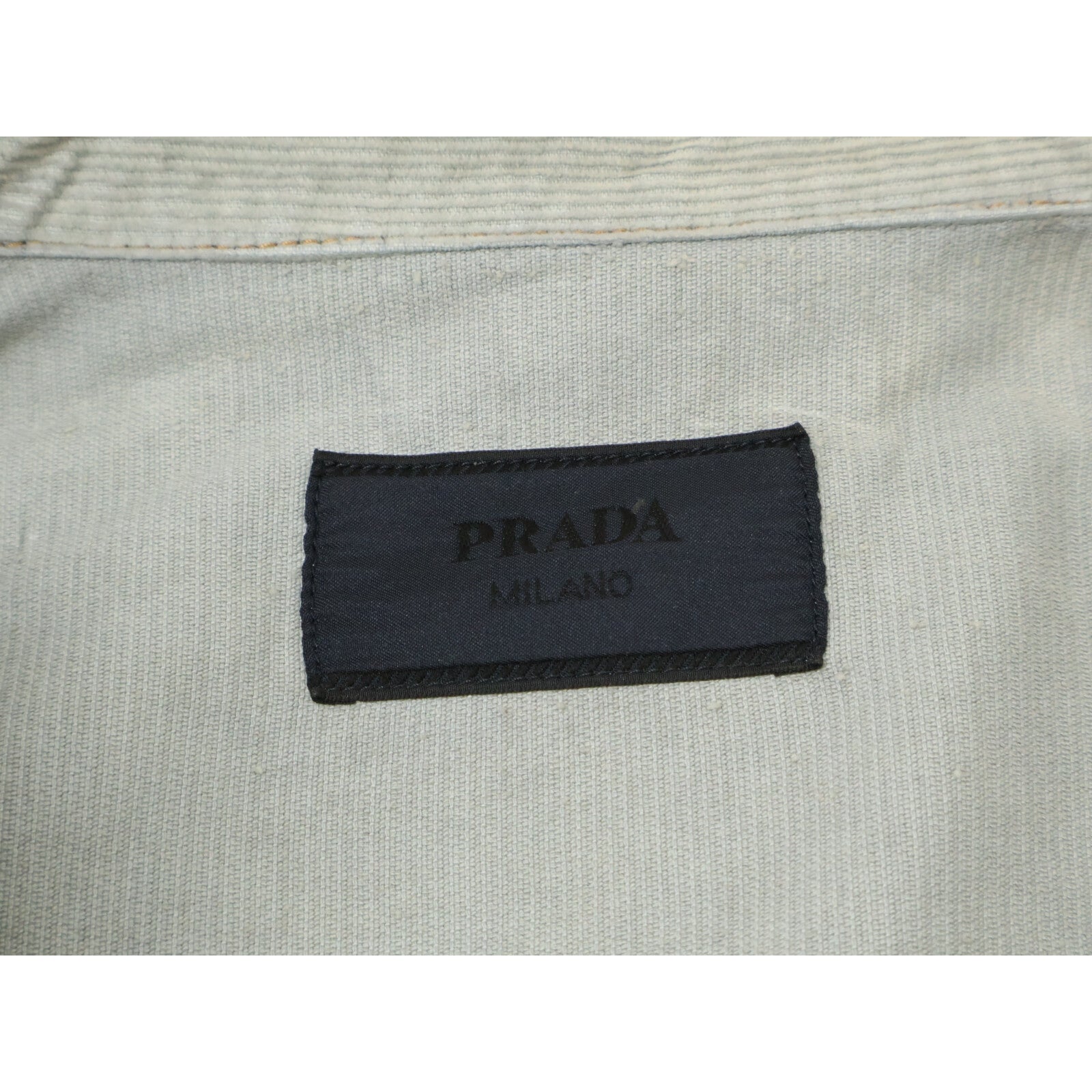 PRADA プラダ 【新品同様/国内正規】GEB227 コーデュロイ ブルゾン/ ジャケット