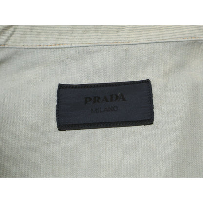 PRADA プラダ 【新品同様/国内正規】GEB227 コーデュロイ ブルゾン/ ジャケット