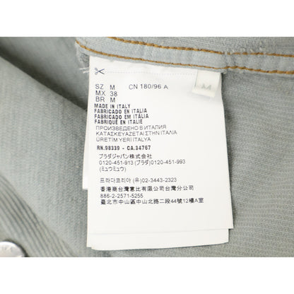 PRADA プラダ 【新品同様/国内正規】GEB227 コーデュロイ ブルゾン/ ジャケット