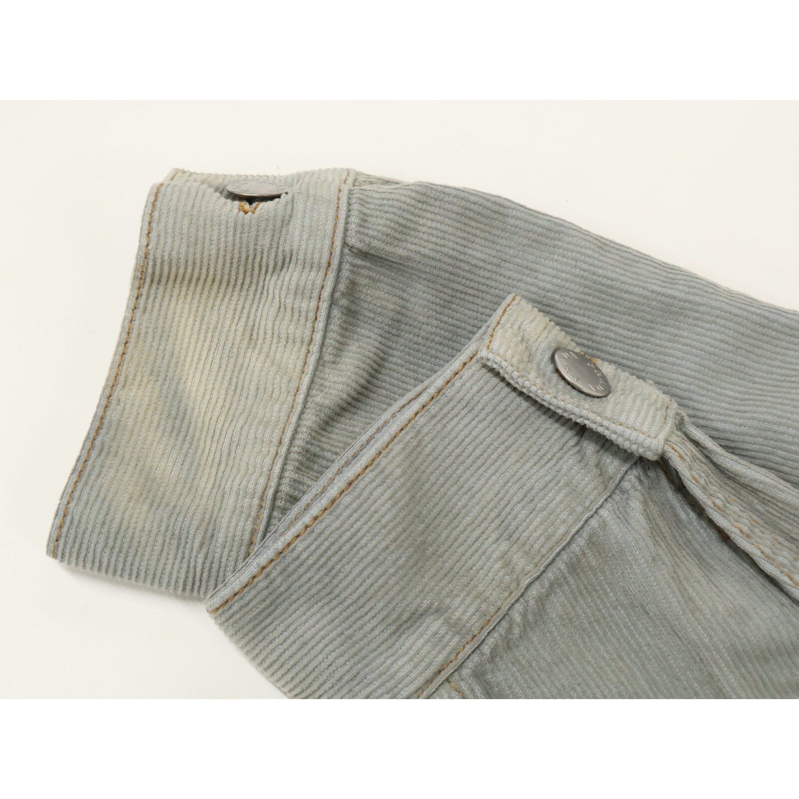 PRADA プラダ 【新品同様/国内正規】GEB227 コーデュロイ ブルゾン/ ジャケット
