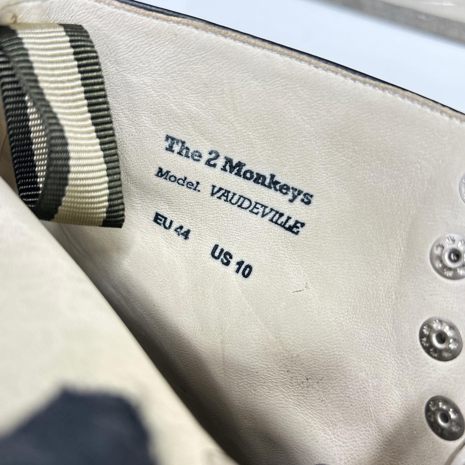The 2 Monkeys ザツーモンキーズ JELADO 【新品同様】TM83933 VAUDEVILLE レザー ワークブーツ シューズ