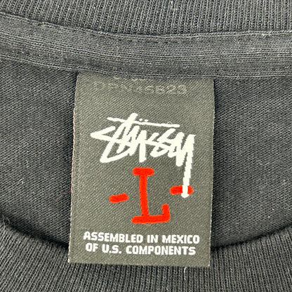stussy × Whiz limited 30th black anniversary tee top