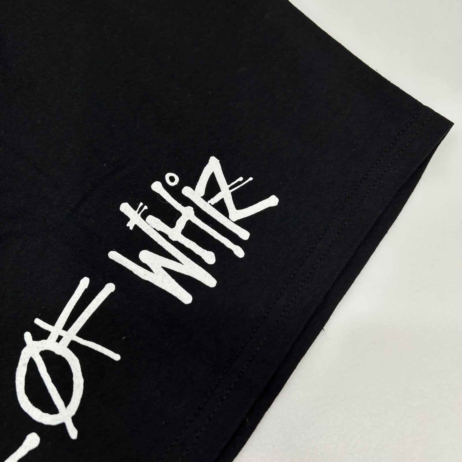 stussy × Whiz limited 30th black anniversary tee top