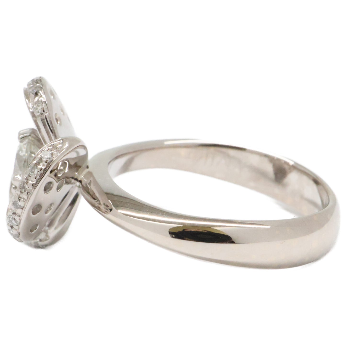 PonteVecchio ポンテヴェキオ 新品仕上げ済み 750 0.326ct 0.53ct ダイヤモンド フラワーモチーフ リング 指輪