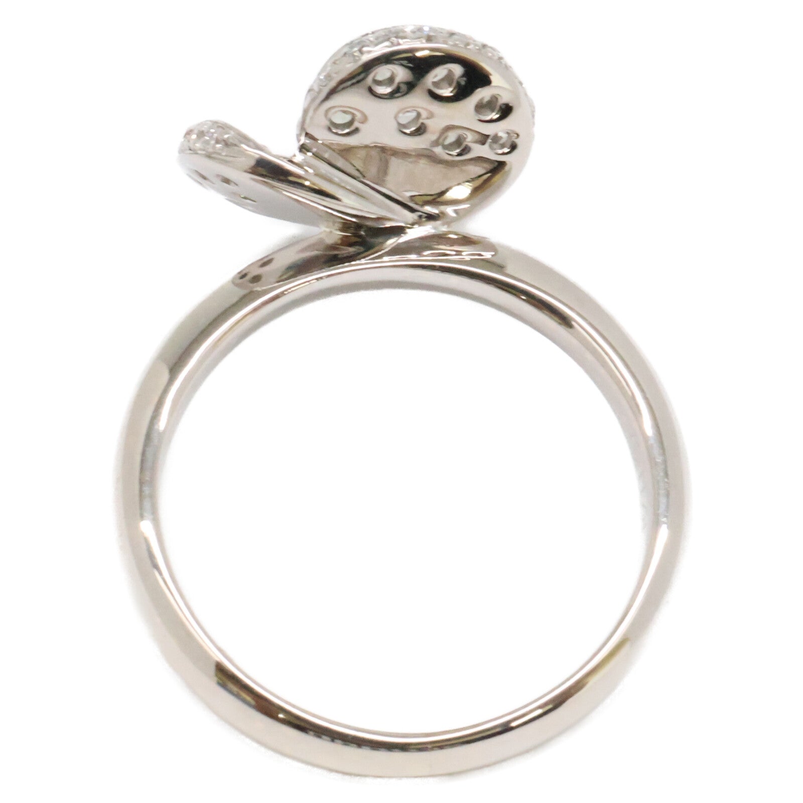 PonteVecchio ポンテヴェキオ 新品仕上げ済み 750 0.326ct 0.53ct ダイヤモンド フラワーモチーフ リング 指輪