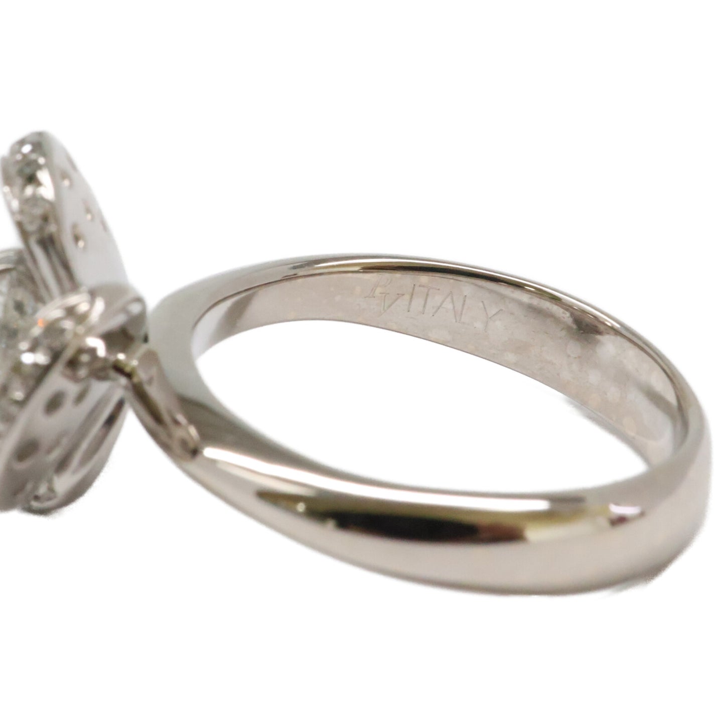 PonteVecchio ポンテヴェキオ 新品仕上げ済み 750 0.326ct 0.53ct ダイヤモンド フラワーモチーフ リング 指輪