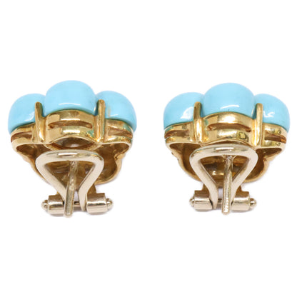 PonteVecchio ポンテヴェキオ 750 D0.14ct ダイヤモンド フラワーモチーフ ピアス