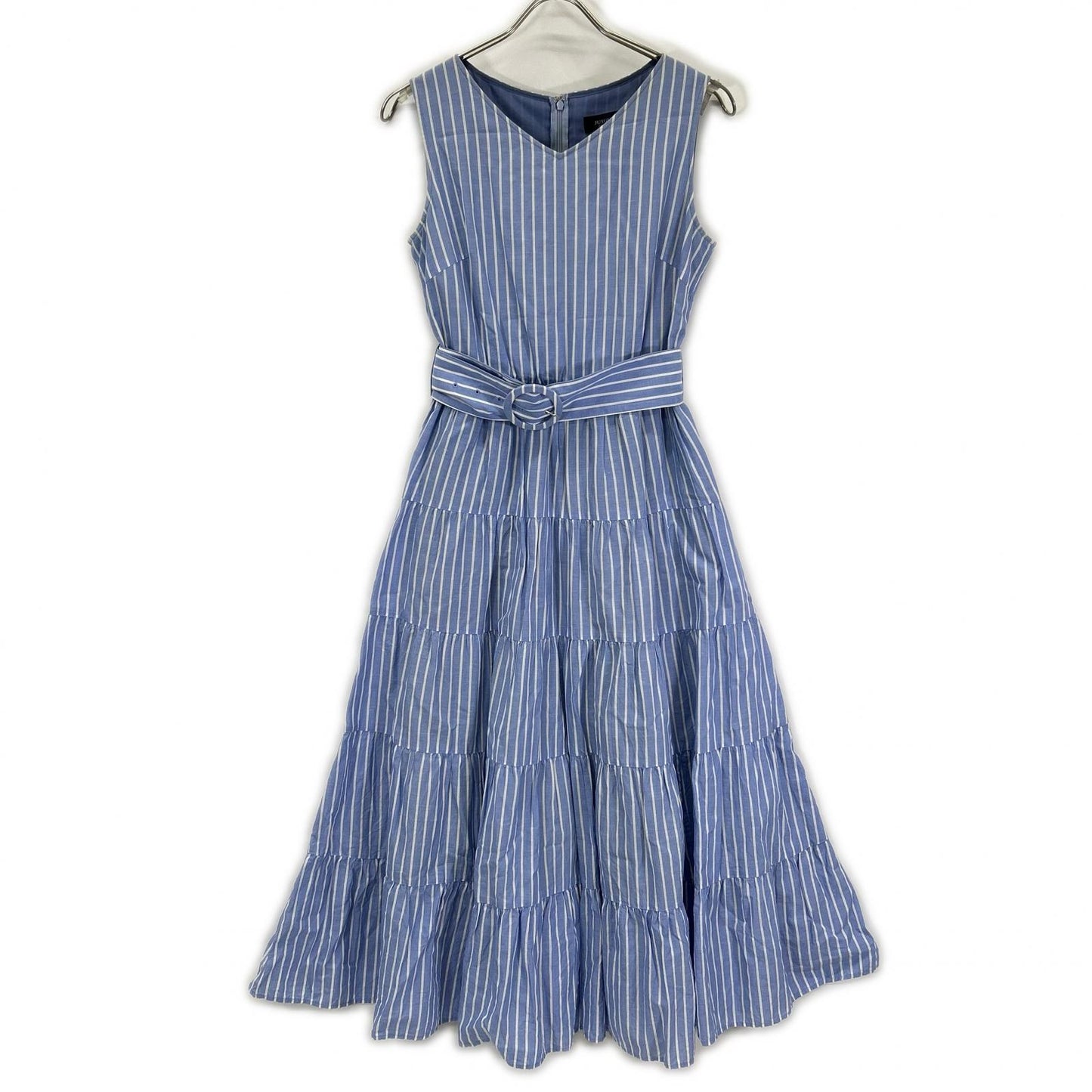 JGbyJUSGLITTY ジャスグリッティー 48262371 ブルー コットンティアードワンピース ワンピース