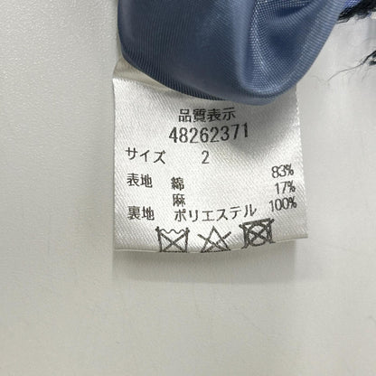 JGbyJUSGLITTY ジャスグリッティー 48262371 ブルー コットンティアードワンピース ワンピース