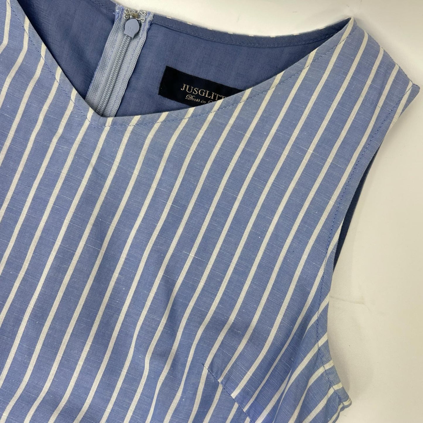 JGbyJUSGLITTY ジャスグリッティー 48262371 ブルー コットンティアードワンピース ワンピース