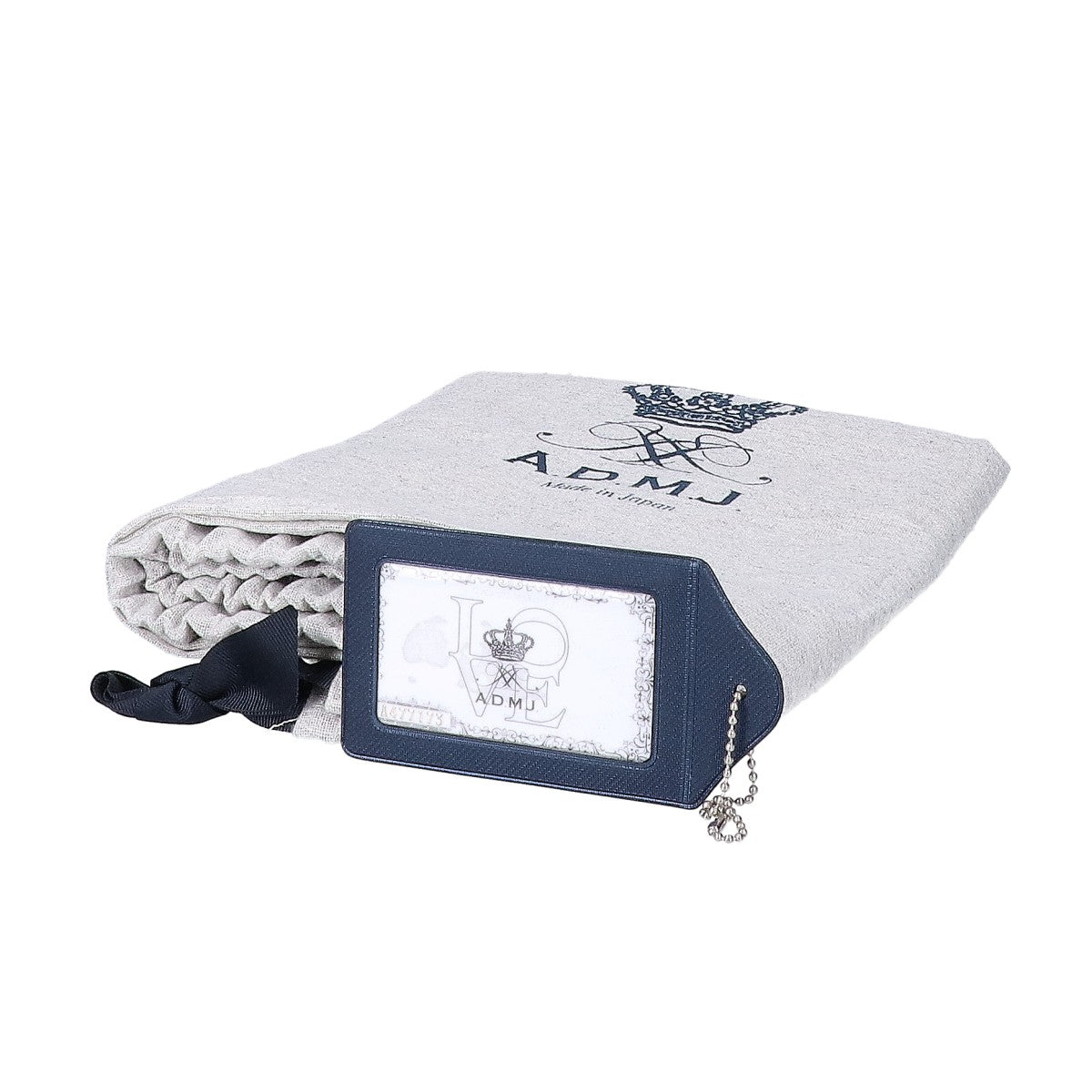 A.D.M.J. Accessoires De Mademoiselle ADMJ 【美品】カモフラージュ コーティングキャンバス/レザー トートバッグ