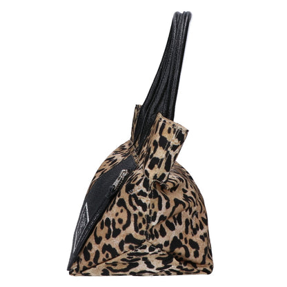 A.D.M.J. Accessoires De Mademoiselle ADMJ [Excellent condition] THE DAVIS Leopard-print tote bag