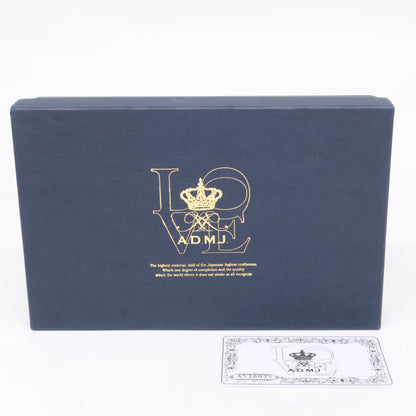 A.D.M.J. Accessoires De Mademoiselle ADMJ 【新品同様】19SA06002 クロコ型押しレザー ポーチ