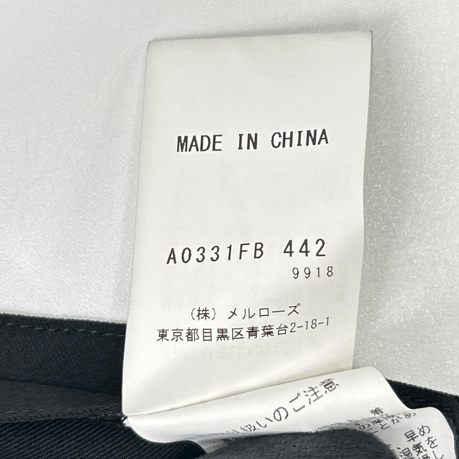 martinique マルティニーク A0331FB ブラック ダブルブレストジレ ベスト