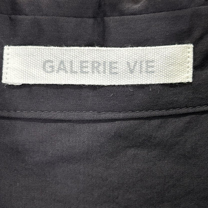 GALERIE VIE ギャルリーヴィー グレー コットンツイル シャツワンピース トップス