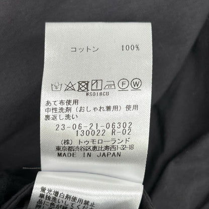 GALERIE VIE ギャルリーヴィー グレー コットンツイル シャツワンピース トップス