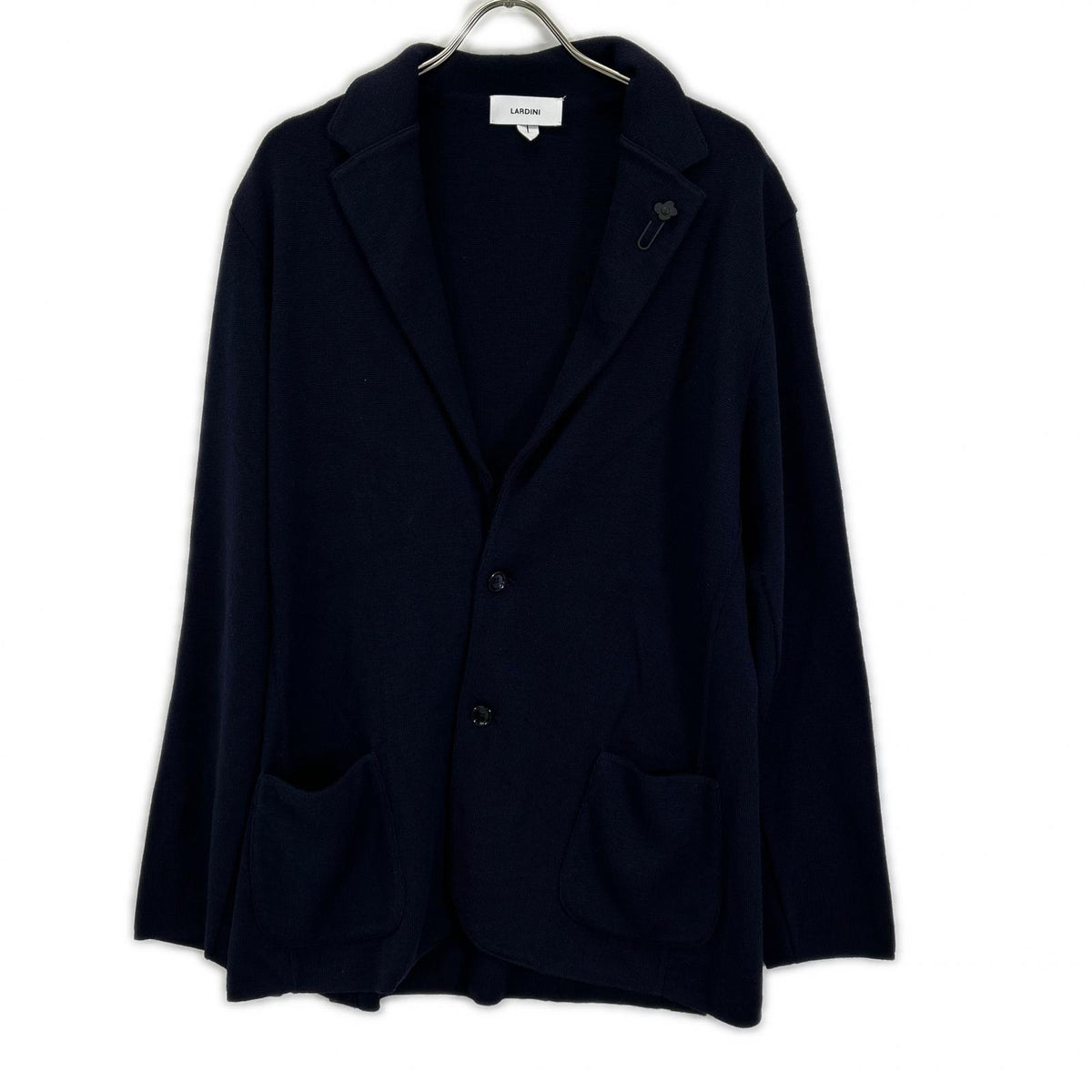 LARDINI ラルディーニ IVLJM56 ネイビー ニットジャケット ジャケット