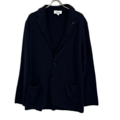 LARDINI ラルディーニ IVLJM56 ネイビー ニットジャケット ジャケット