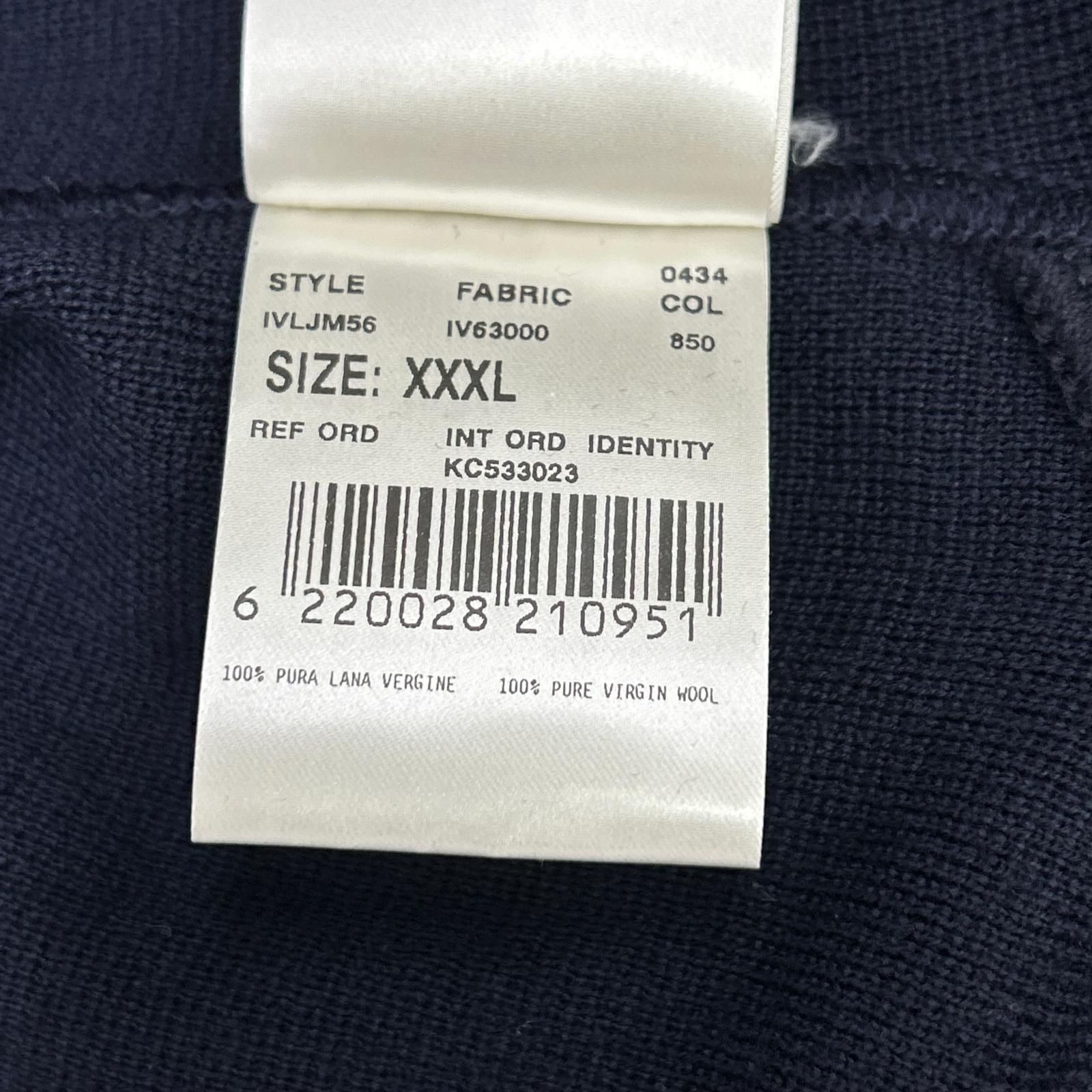 LARDINI ラルディーニ IVLJM56 ネイビー ニットジャケット ジャケット
