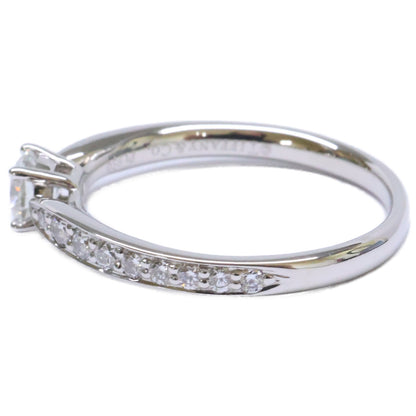 TIFFANY&Co. ティファニー 新品仕上げ済み Pt950 0.25ct ラウンドブリリアントダイヤモンド ハーモニー リング 指輪