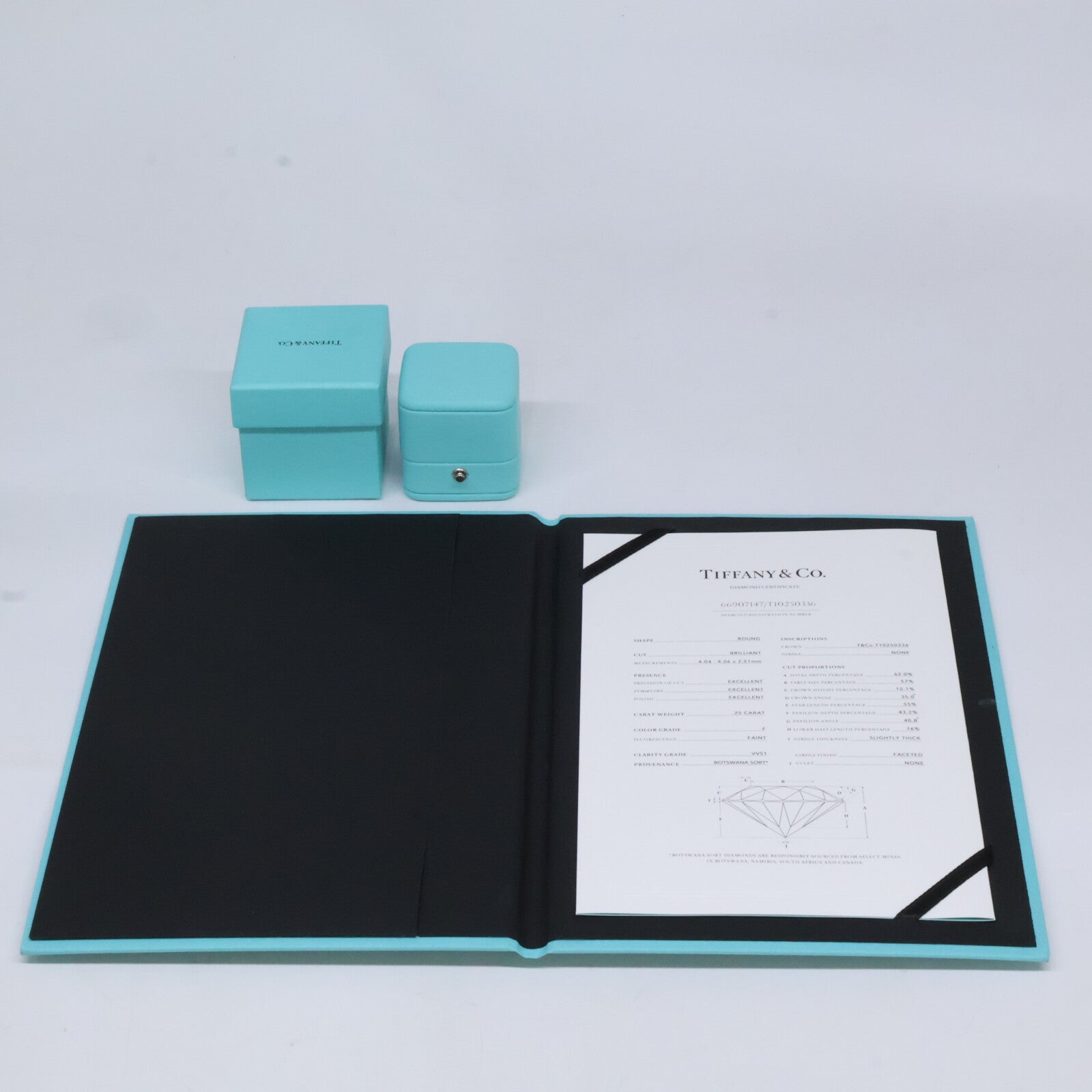 TIFFANY&Co. ティファニー 新品仕上げ済み Pt950 0.25ct ラウンドブリリアントダイヤモンド ハーモニー リング 指輪