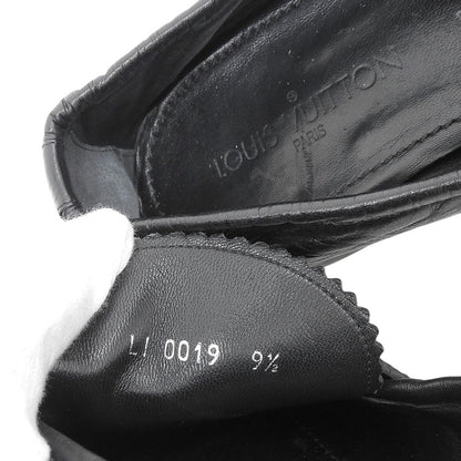 LOUIS VUITTON ルイヴィトン ローファー シューズ メンズ レザー ブラック 9 1/2 09年製 シューズ