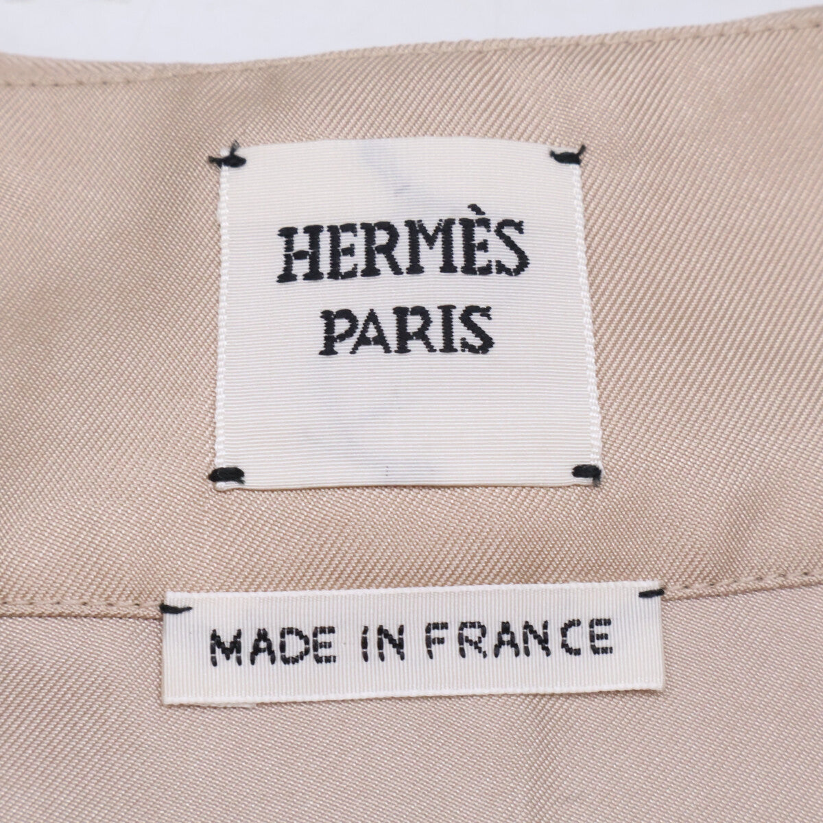 HERMES エルメス 【美品】総柄 シルク100％ ミニ ラップ スカート