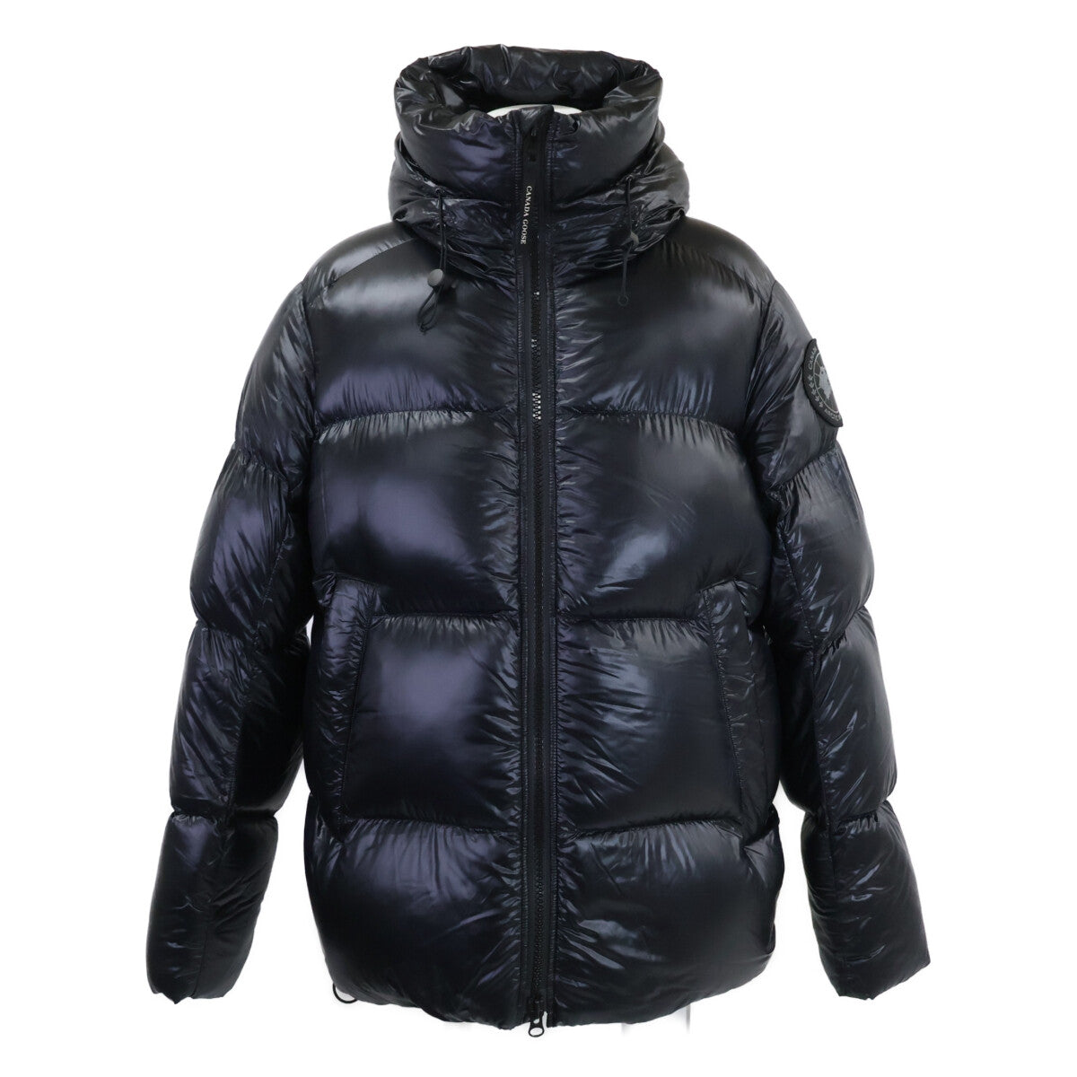 CANADA GOOSE [Excellent condition/Domestic authentic (Canada Goose Japan Co., Ltd.)] 2252MB Crofton Puffer Black Label Crofton Hooded Down Jacket Jacket