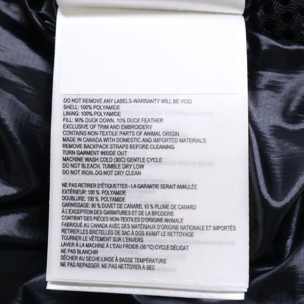 CANADA GOOSE [Excellent condition/Domestic authentic (Canada Goose Japan Co., Ltd.)] 2252MB Crofton Puffer Black Label Crofton Hooded Down Jacket Jacket