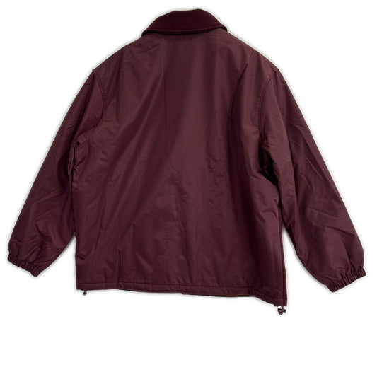 ARMANI EXCHANGE アルマーニエクスチェンジ 6RZB26 ボルドー ロゴワッペン スタジャン ジャケット